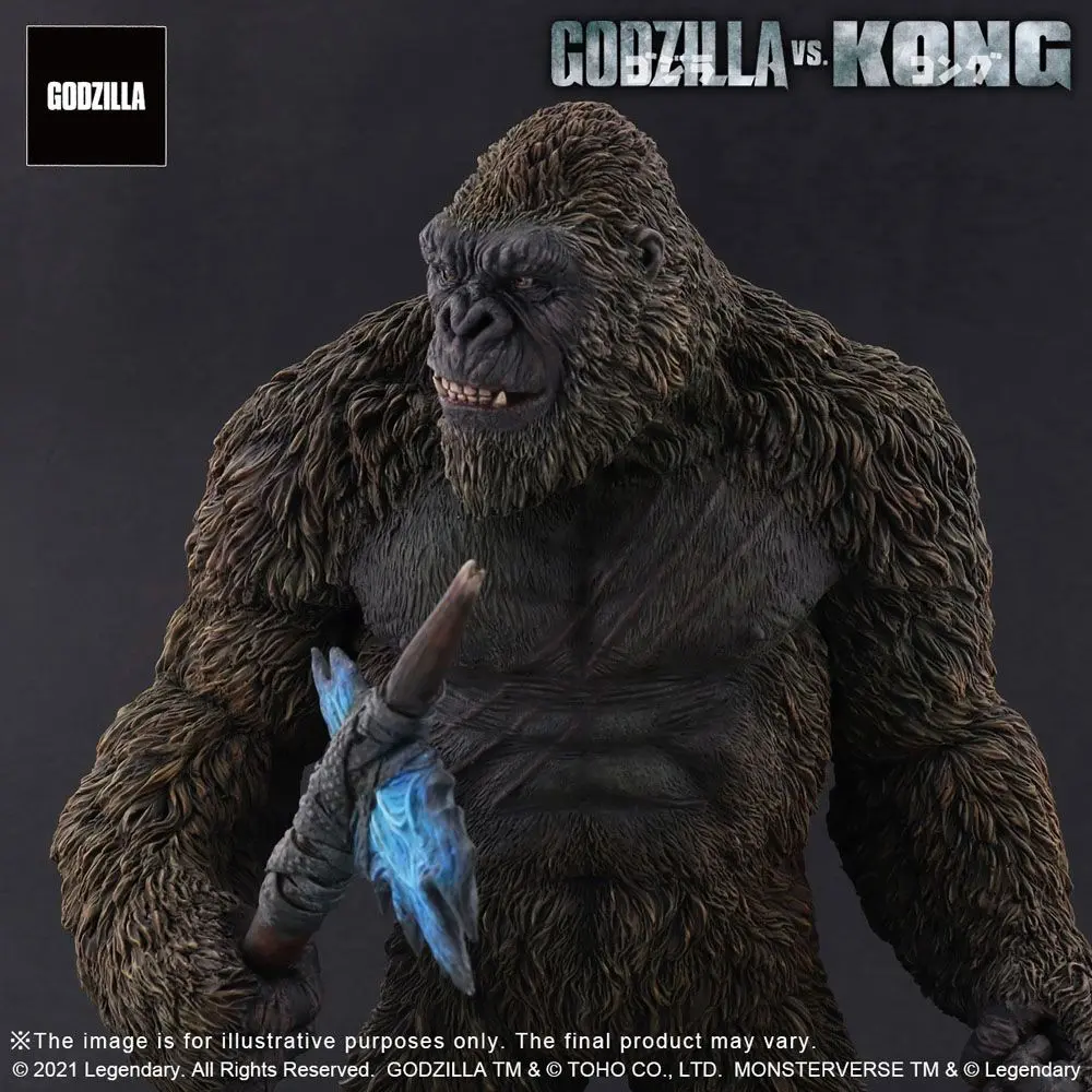 Godzilla vs. Kong 2021 TOHO Large Kaiju Series PVC Statue Kong 27 cm product photo