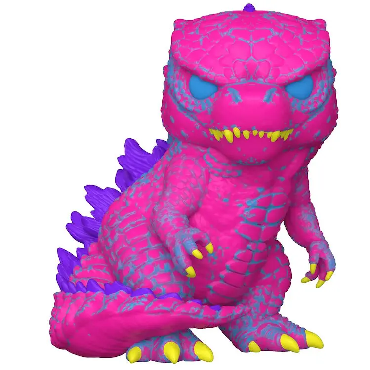 Godzilla vs. Kong POP! Movies Vinyl Figure Godzilla (Blacklight) Special Edition 9 cm product photo