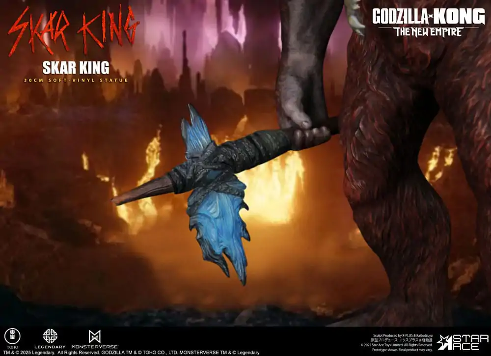 Godzilla vs. Kong: The New Empire Soft Vinyl Statue Skar King Unleash the Titan 30 cm   product photo
