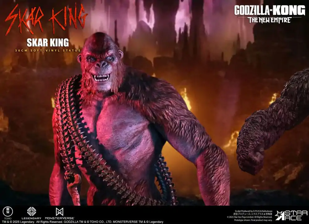 Godzilla vs. Kong: The New Empire Soft Vinyl Statue Skar King Unleash the Titan 30 cm   product photo