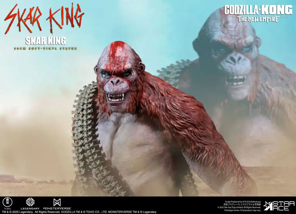 Godzilla vs. Kong: The New Empire Soft Vinyl Statue Skar King Unleash the Titan 30 cm   product photo
