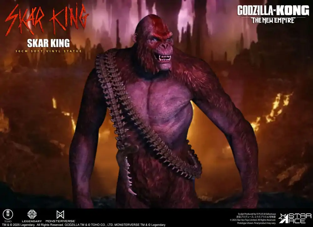 Godzilla vs. Kong: The New Empire Soft Vinyl Statue Skar King Unleash the Titan 30 cm   product photo