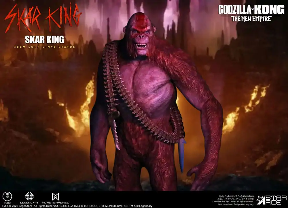 Godzilla vs. Kong: The New Empire Soft Vinyl Statue Skar King Unleash the Titan 30 cm   product photo