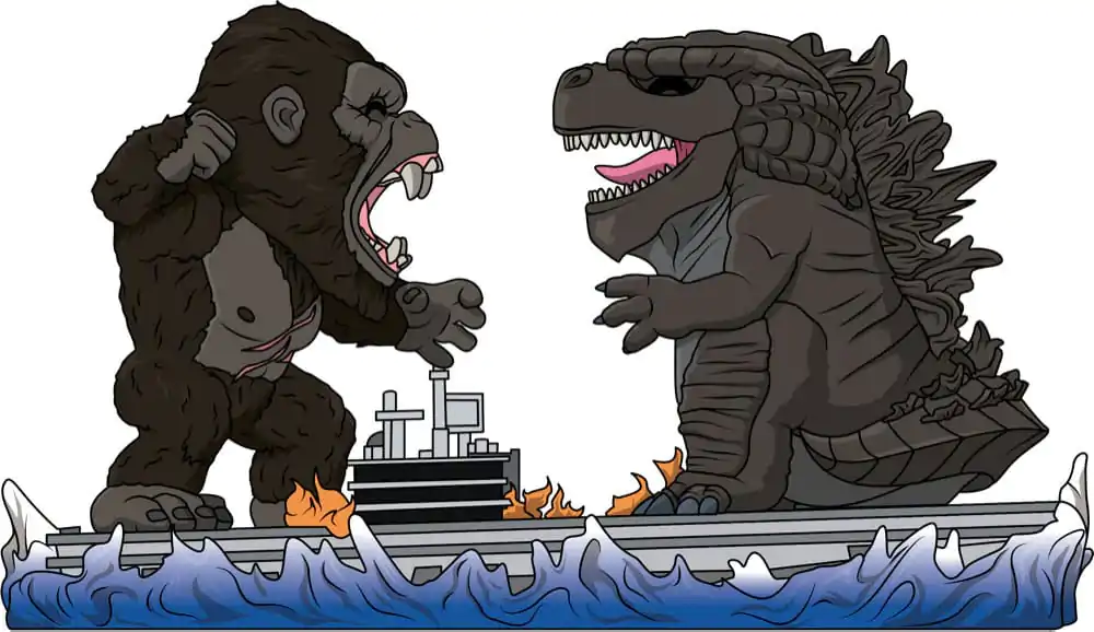 Godzilla vs. Kong Vinyl Figure Godzilla vs. Kong 11 cm product photo