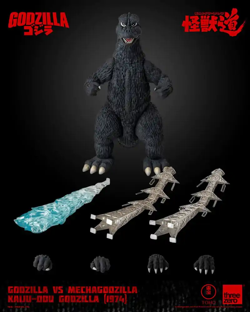 Godzilla vs. Mechagodzilla (1974) Action Figure Kaiju-Dou Godzilla (1974) 23 cm termékfotó