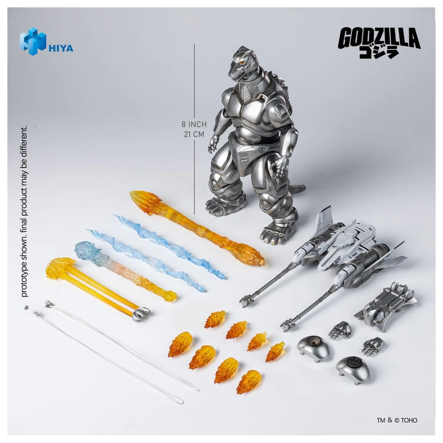 Godzilla vs. Mechagodzilla (1993) Exquisite Basic Action Figure Super Mechagodzilla 21 cm product photo