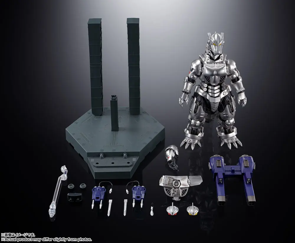 Godzilla vs. Mechagodzilla 2002 Soul of Chogokin Actionfigure GX-103 Type-3 Multi-Purpose-Fighting System Kiryu 23 cm product photo