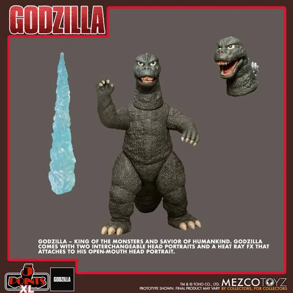 Godzilla vs. Mechagodzilla 5 Points XL Action Figures Deluxe Box Set product photo