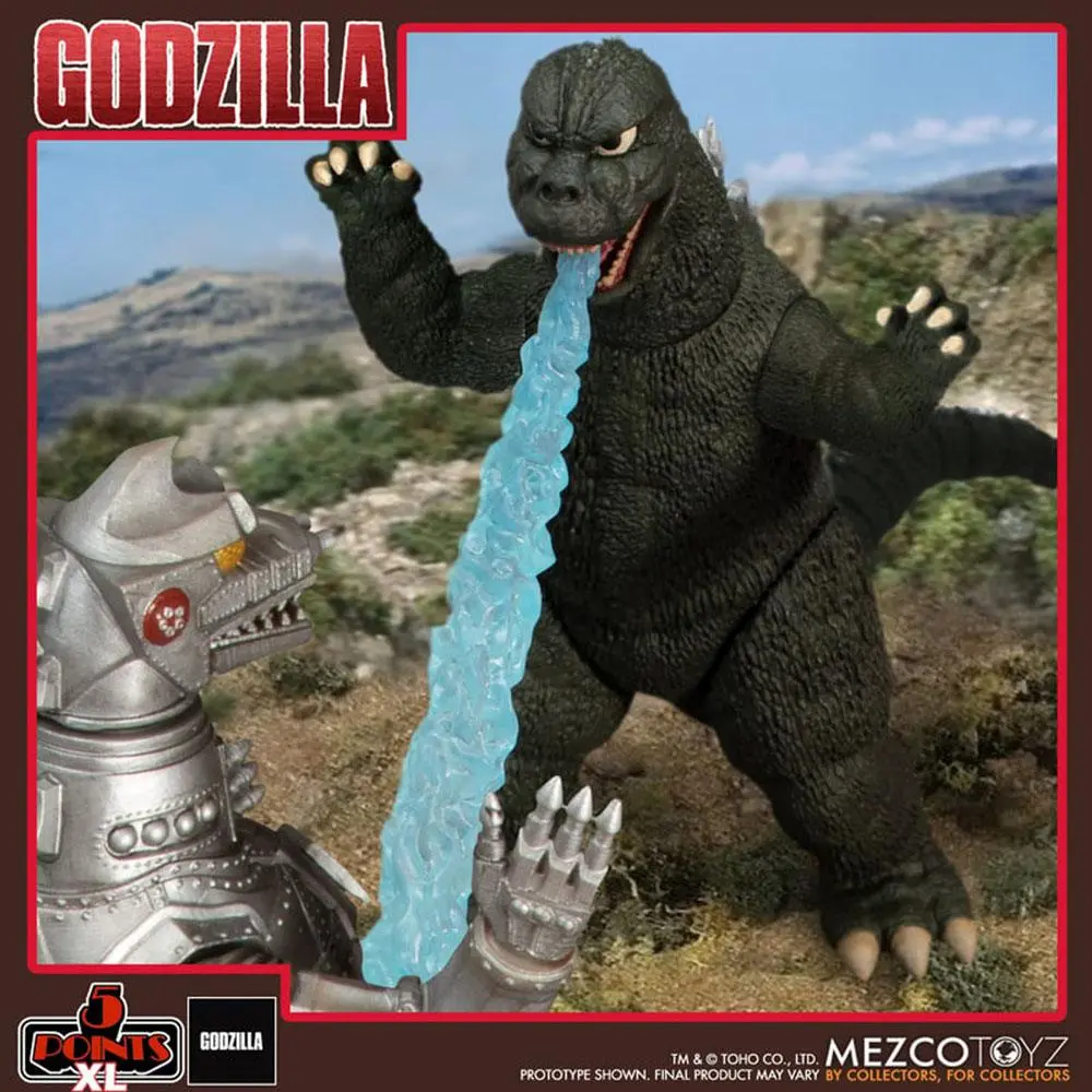 Godzilla vs. Mechagodzilla 5 Points XL Action Figures Deluxe Box Set product photo