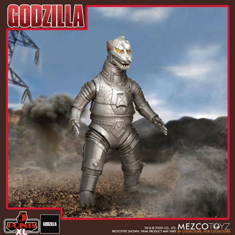 Godzilla vs. Mechagodzilla 5 Points XL Action Figures Deluxe Box Set product photo