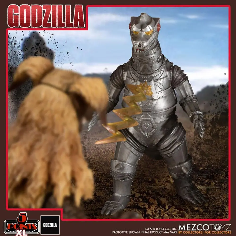 Godzilla vs. Mechagodzilla 5 Points XL Action Figures Deluxe Box Set product photo