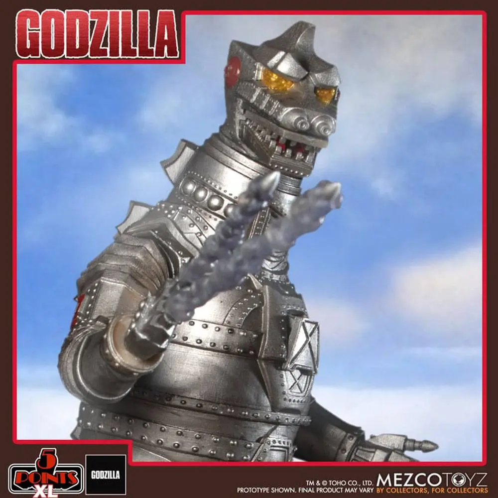 Godzilla vs. Mechagodzilla 5 Points XL Action Figures Deluxe Box Set product photo