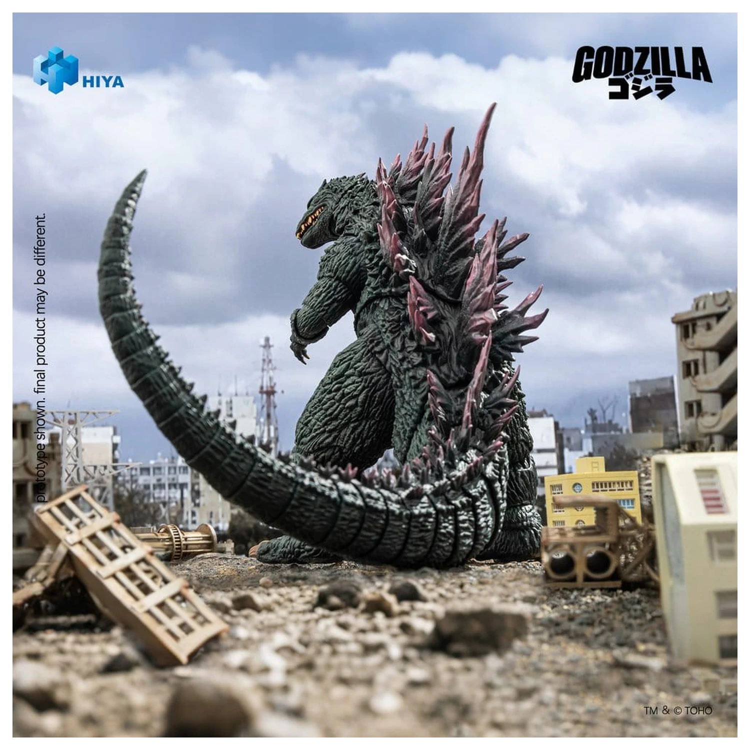 Godzilla vs. Megaguirus (2000) Exquisite Basic Series Action Figure Godzilla 18cm product photo