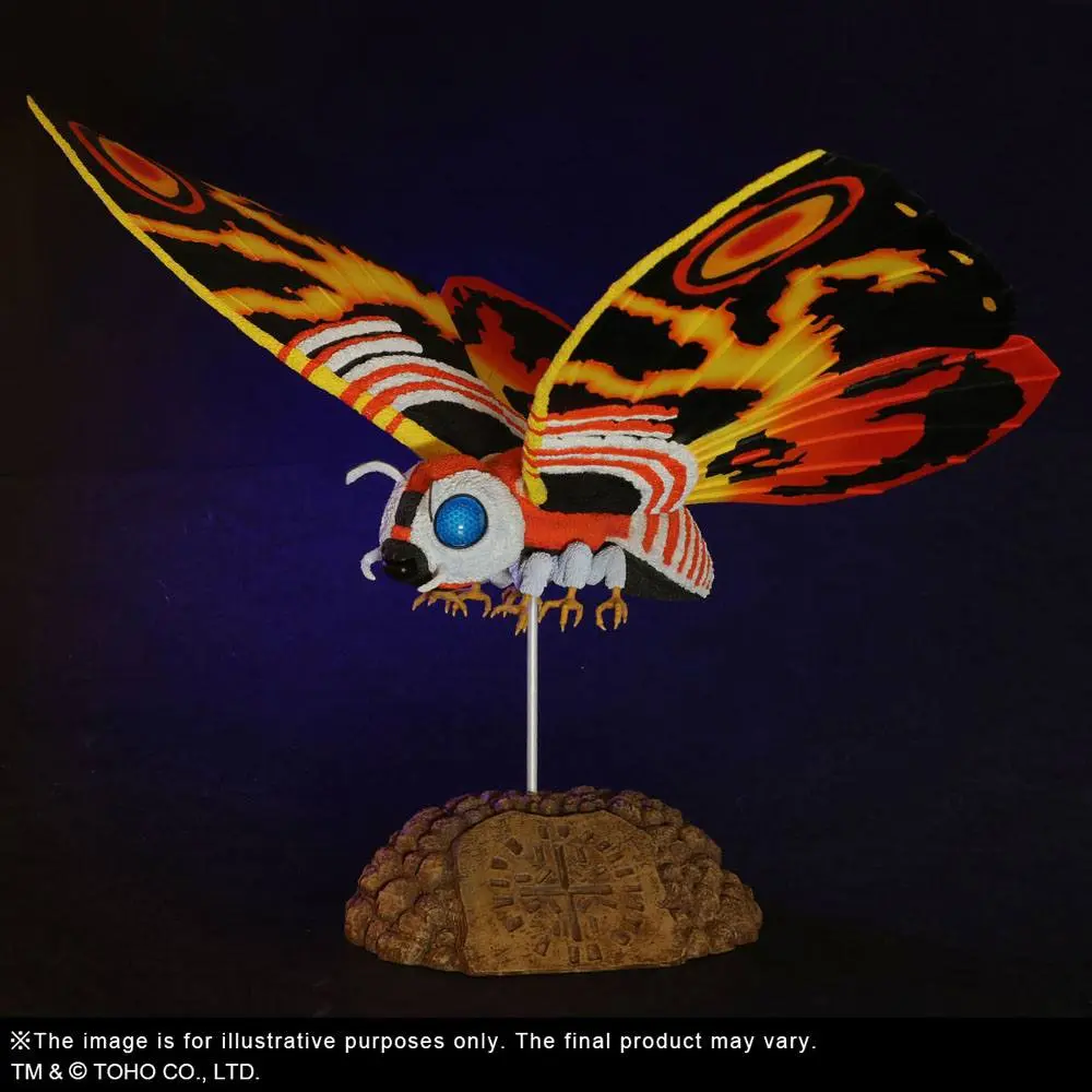 Godzilla vs. Mothra TOHO Large Kaiju Series PVC Statue Mothra 40 cm product photo