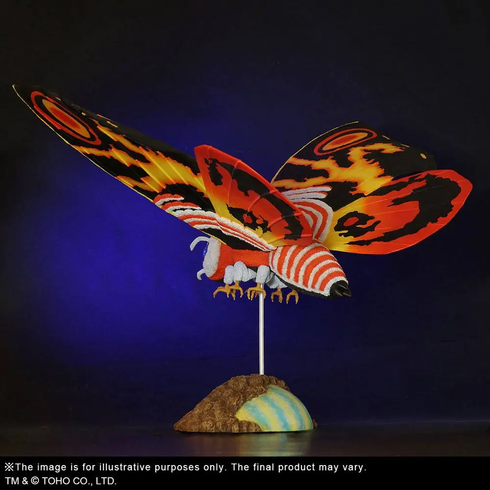 Godzilla vs. Mothra TOHO Large Kaiju Series PVC Statue Mothra 40 cm product photo