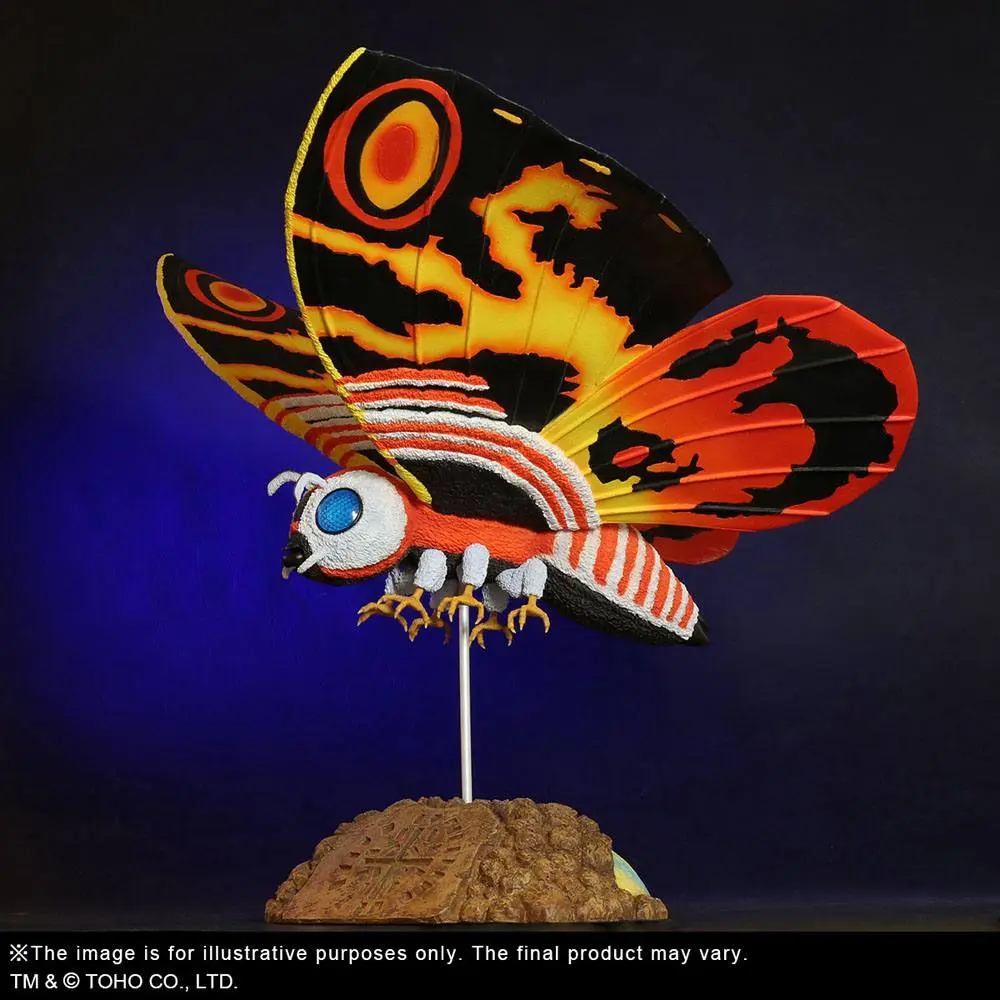 Godzilla vs. Mothra TOHO Large Kaiju Series PVC Statue Mothra 40 cm product photo