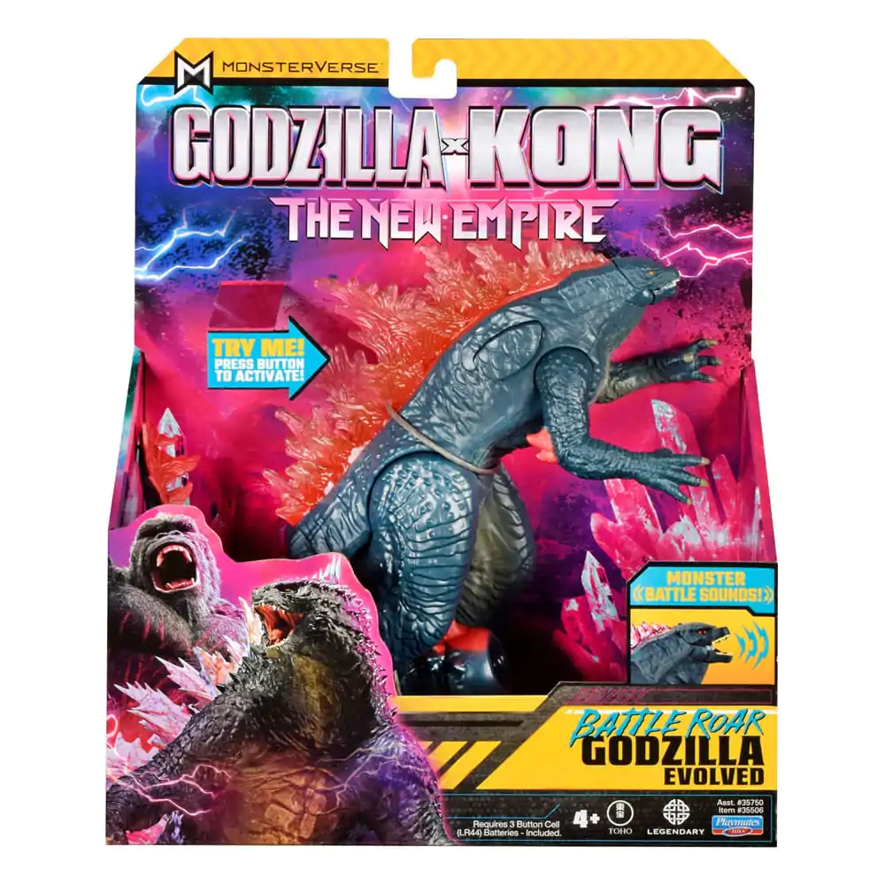 Godzilla x Kong: The New Empire Action Figure with Sound Battle Roar Godzilla 18 cm product photo