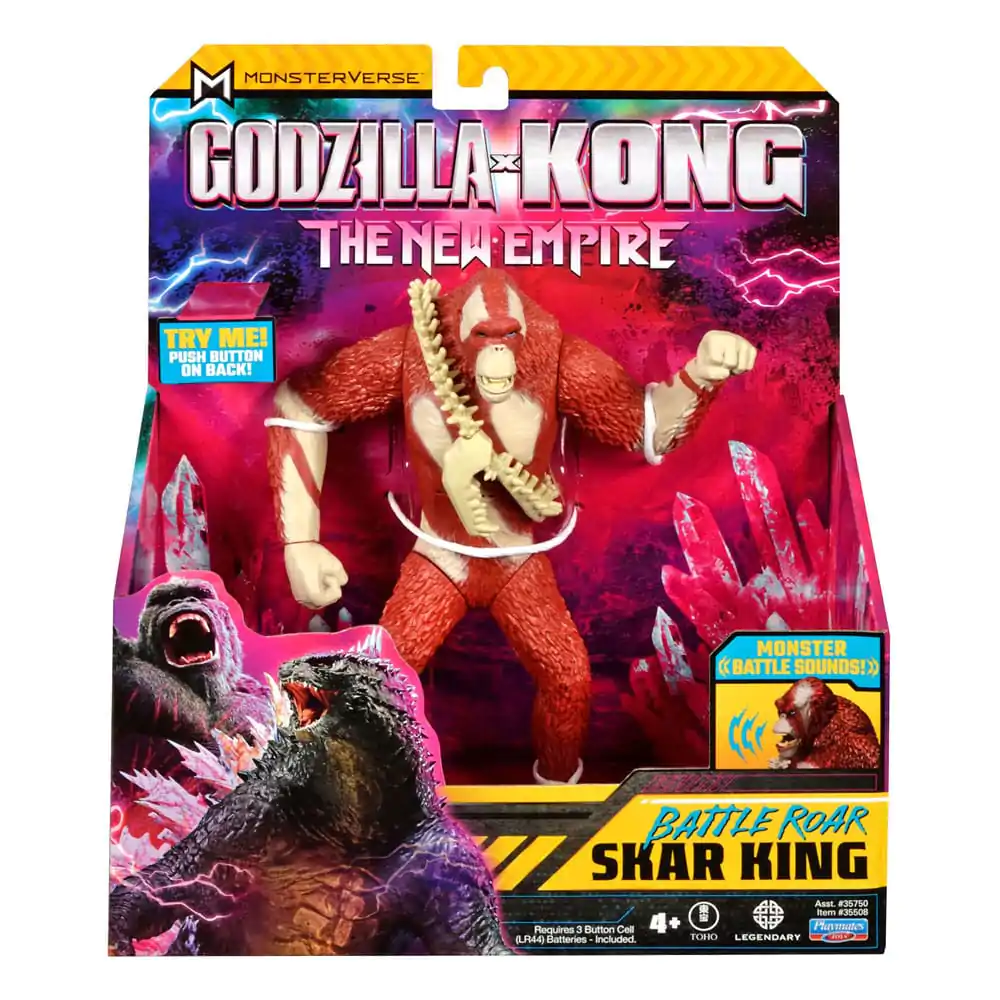 Godzilla x Kong: The New Empire Battle Roar Action Figure Skar King 18 cm product photo
