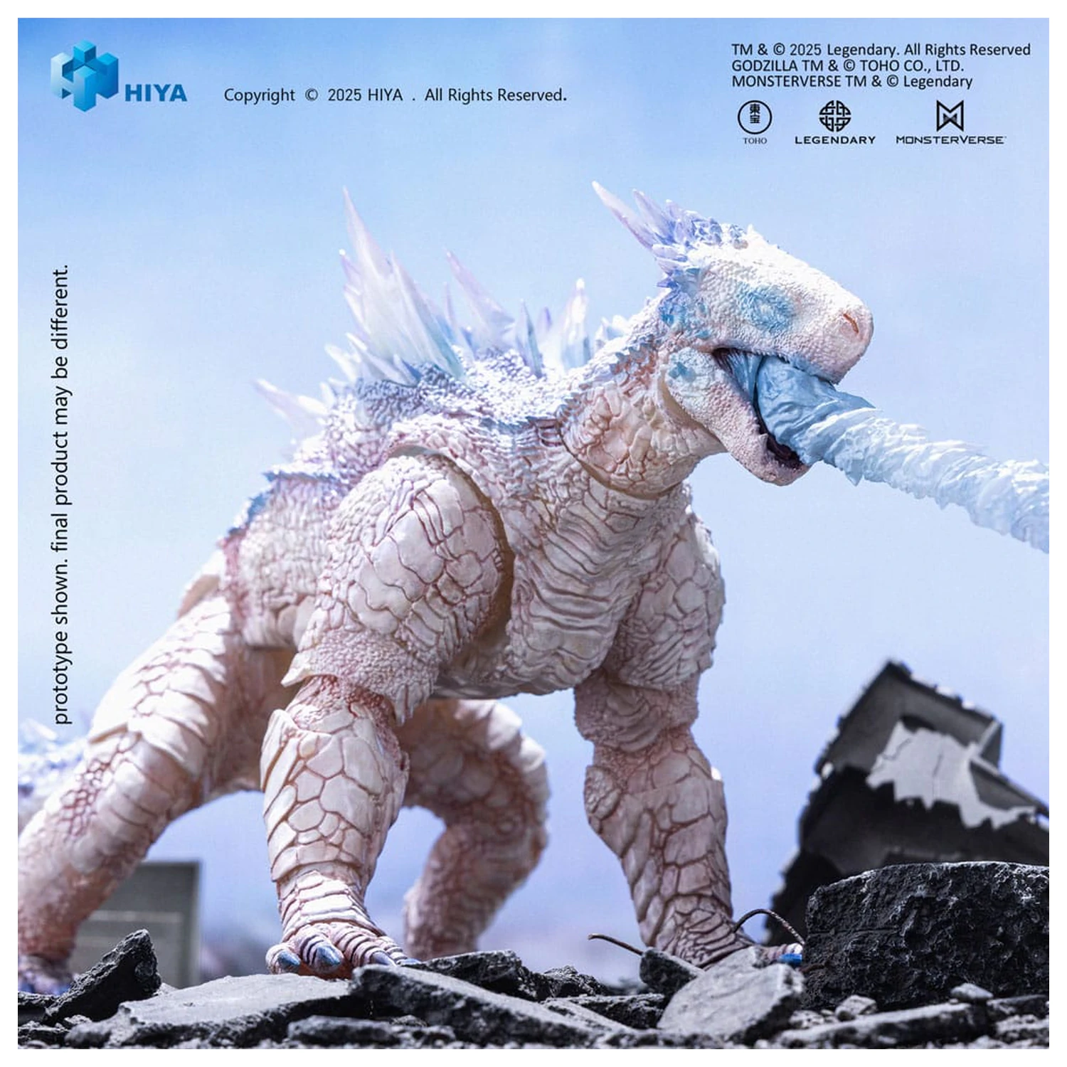 Godzilla x Kong The New Empire Exquisite Basic Action Figure Frost Bite Blast Shimo 17 cm          product photo