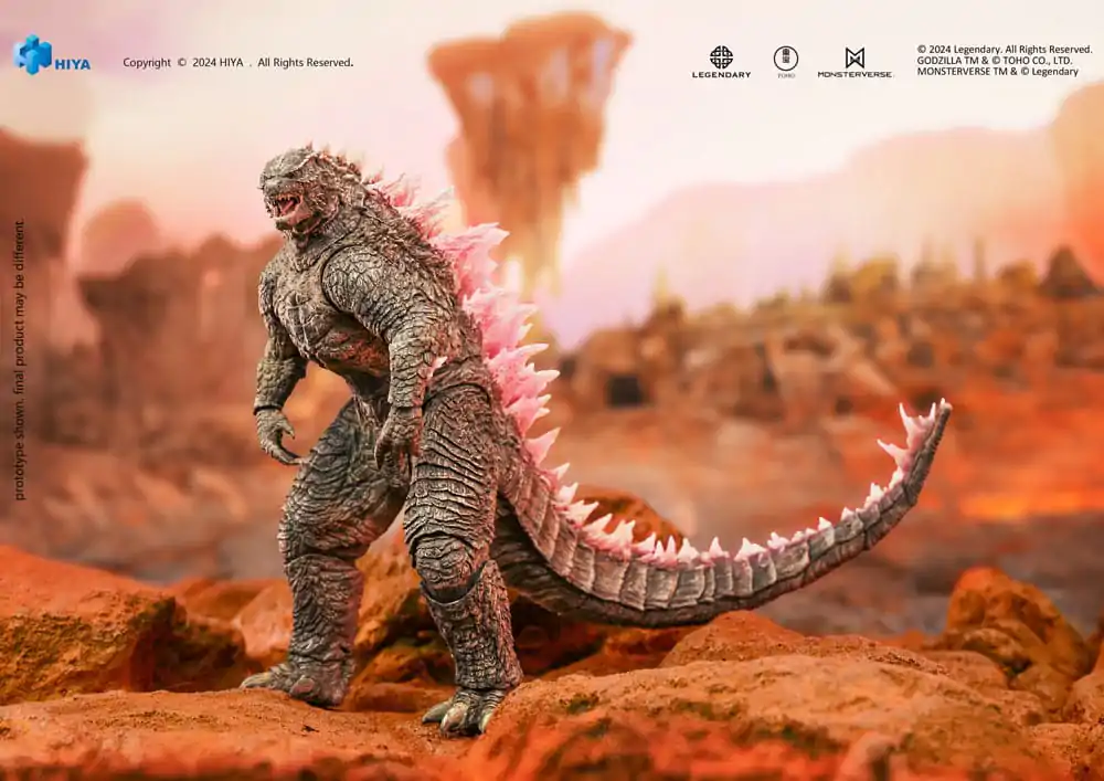 Godzilla x Kong: The New Empire Exquisite Basic Action Figure Godzilla Evolved Ver. 18 cm termékfotó