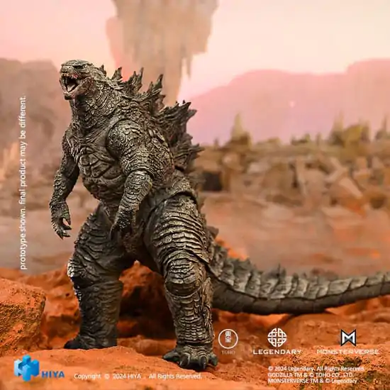 Godzilla x Kong: The New Empire Exquisite Basic Action Figure Godzilla Rre-evolved Ver. 18 cm termékfotó