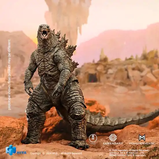 Godzilla x Kong: The New Empire Exquisite Basic Action Figure Godzilla Rre-evolved Ver. 18 cm termékfotó