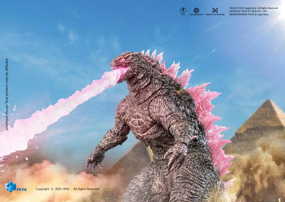 Godzilla x Kong The New Empire Exquisite Basic Action Figure Heat Ray Godzilla Evolved Ver. 18 cm product photo