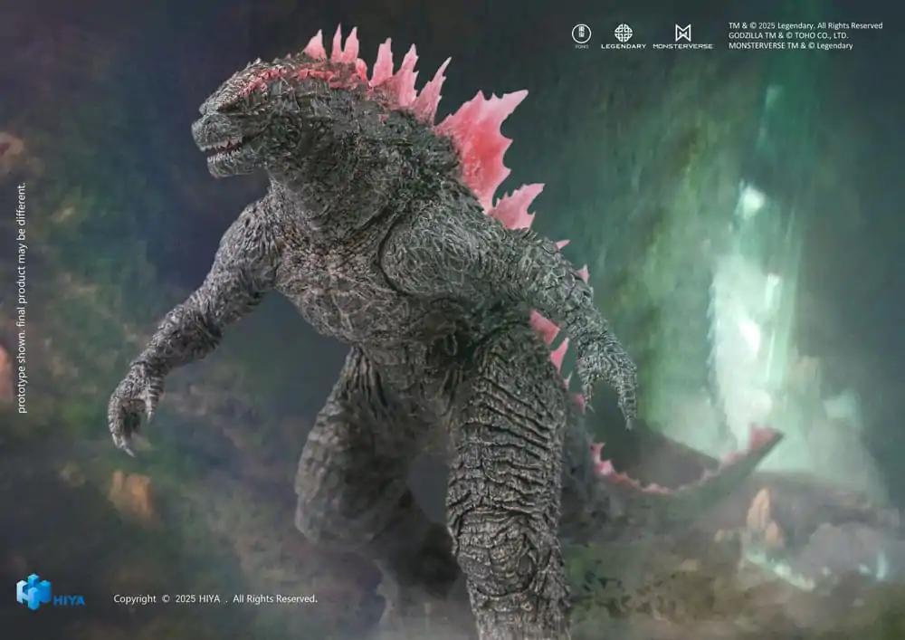 Godzilla x Kong The New Empire Exquisite Basic Action Figure Heat Ray Godzilla Evolved Ver. 18 cm product photo