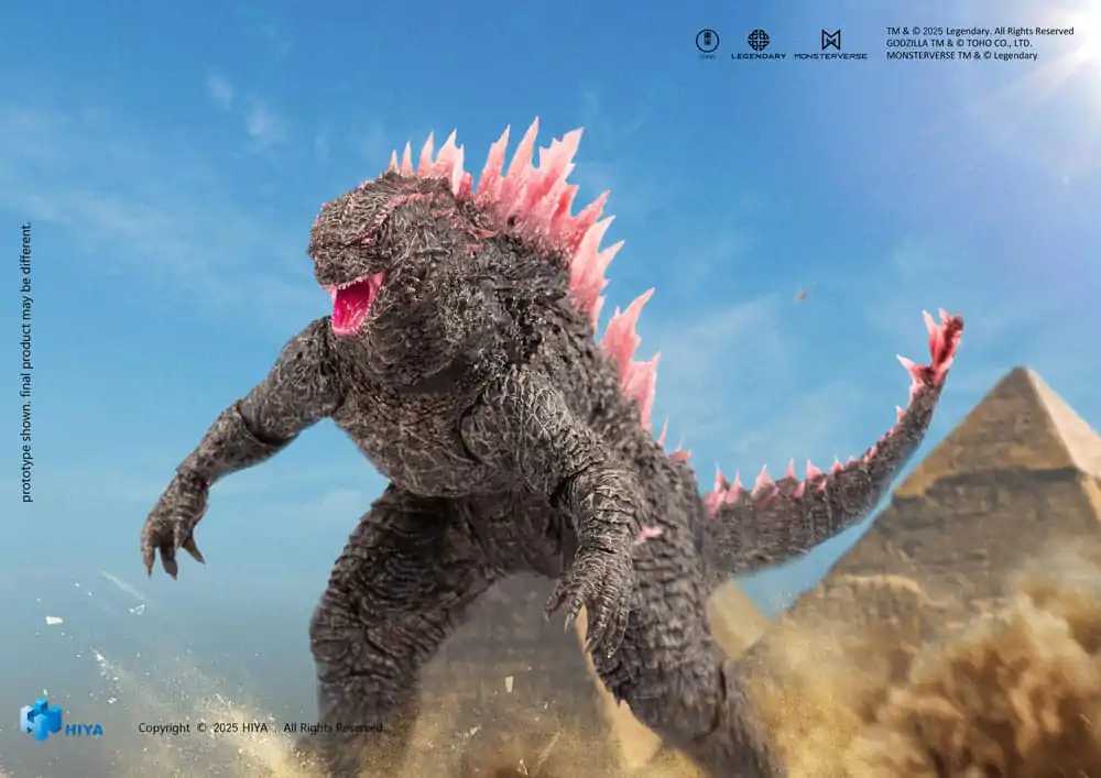 Godzilla x Kong The New Empire Exquisite Basic Action Figure Heat Ray Godzilla Evolved Ver. 18 cm product photo