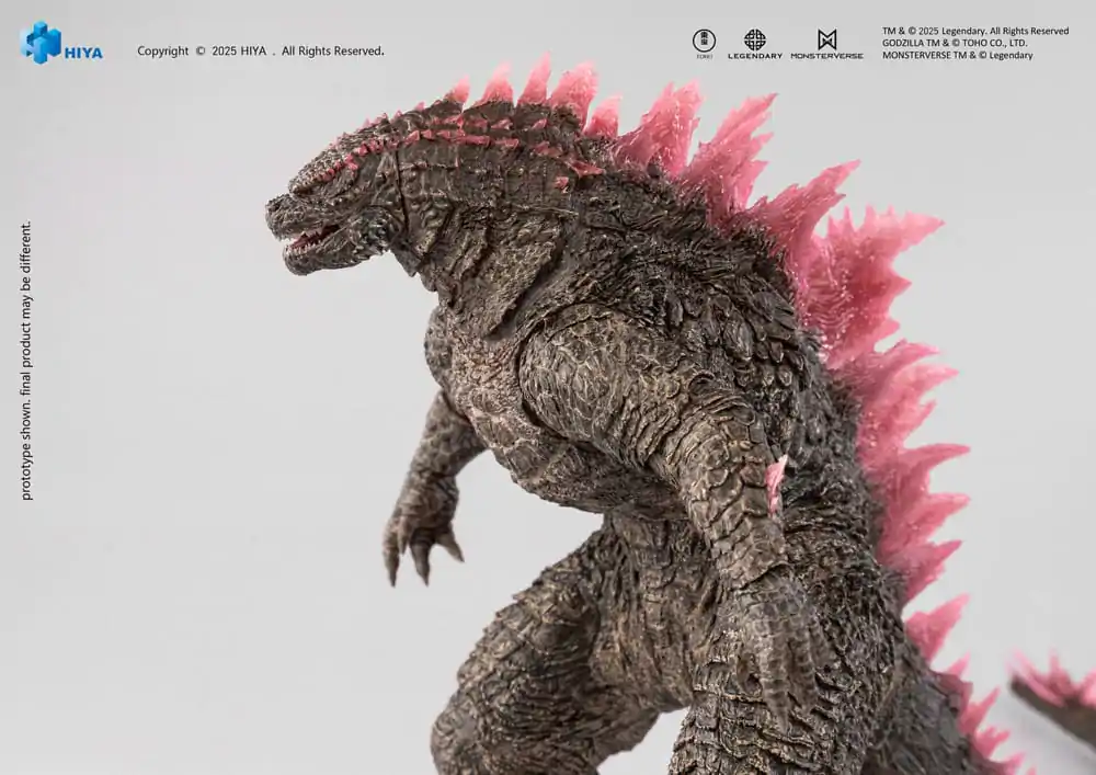 Godzilla x Kong The New Empire Exquisite Basic Action Figure Heat Ray Godzilla Evolved Ver. 18 cm product photo