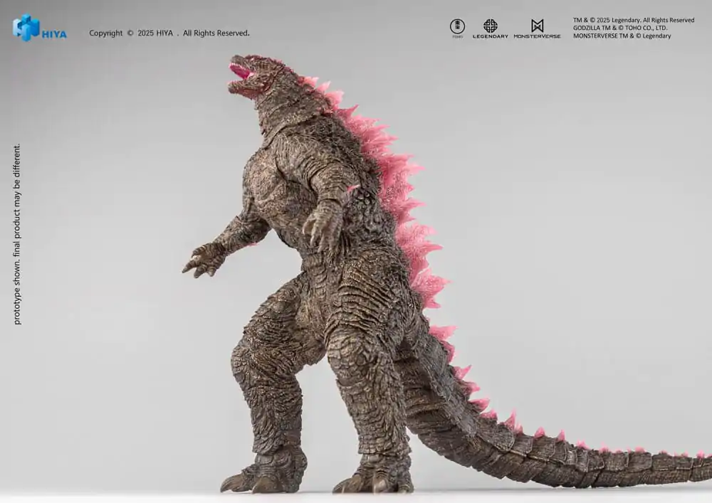 Godzilla x Kong The New Empire Exquisite Basic Action Figure Heat Ray Godzilla Evolved Ver. 18 cm product photo