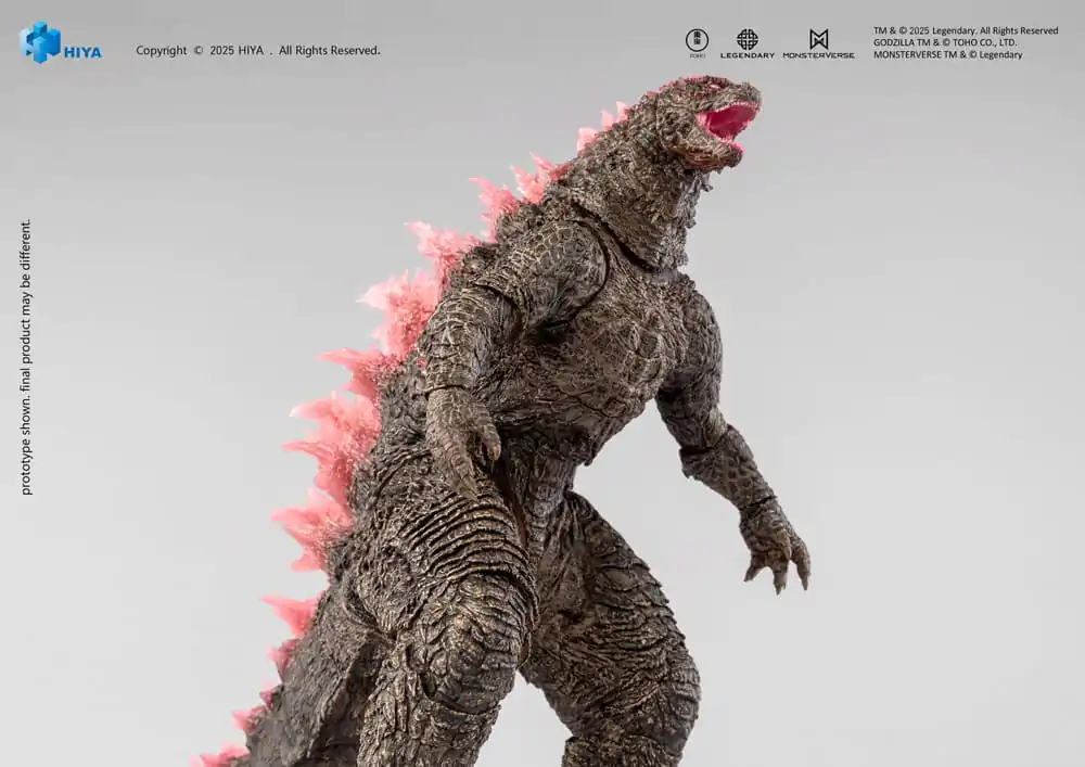 Godzilla x Kong The New Empire Exquisite Basic Action Figure Heat Ray Godzilla Evolved Ver. 18 cm product photo