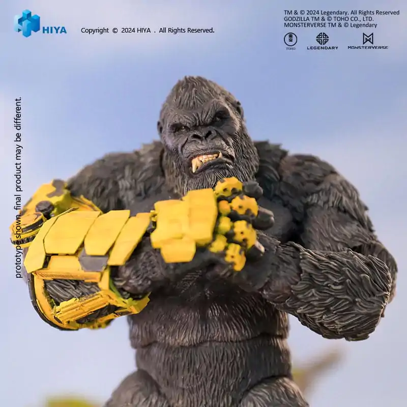 Godzilla x Kong: The New Empire Exquisite Basic Action Figure Kong B.E.A.S.T. Glove Ver. 16 cm termékfotó