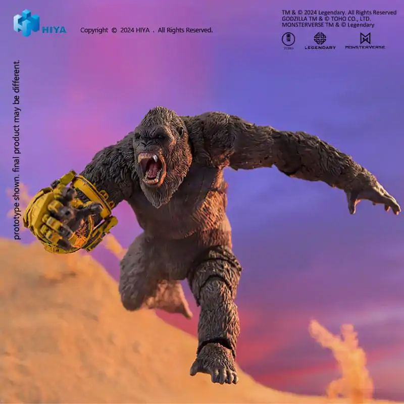 Godzilla x Kong: The New Empire Exquisite Basic Action Figure Kong B.E.A.S.T. Glove Ver. 16 cm termékfotó