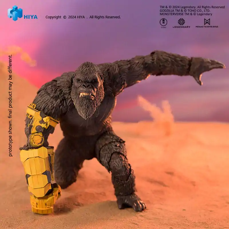 Godzilla x Kong: The New Empire Exquisite Basic Action Figure Kong B.E.A.S.T. Glove Ver. 16 cm termékfotó