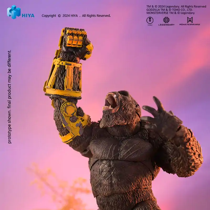 Godzilla x Kong: The New Empire Exquisite Basic Action Figure Kong B.E.A.S.T. Glove Ver. 16 cm termékfotó