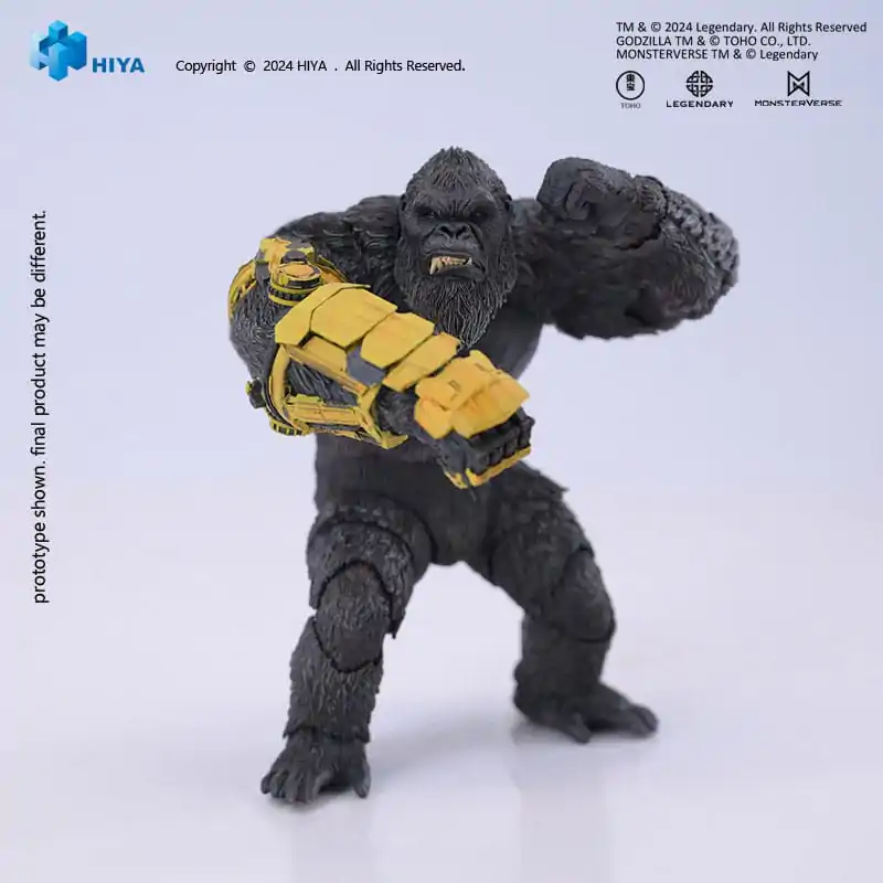 Godzilla x Kong: The New Empire Exquisite Basic Action Figure Kong B.E.A.S.T. Glove Ver. 16 cm termékfotó