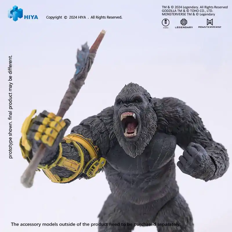 Godzilla x Kong: The New Empire Exquisite Basic Action Figure Kong B.E.A.S.T. Glove Ver. 16 cm termékfotó