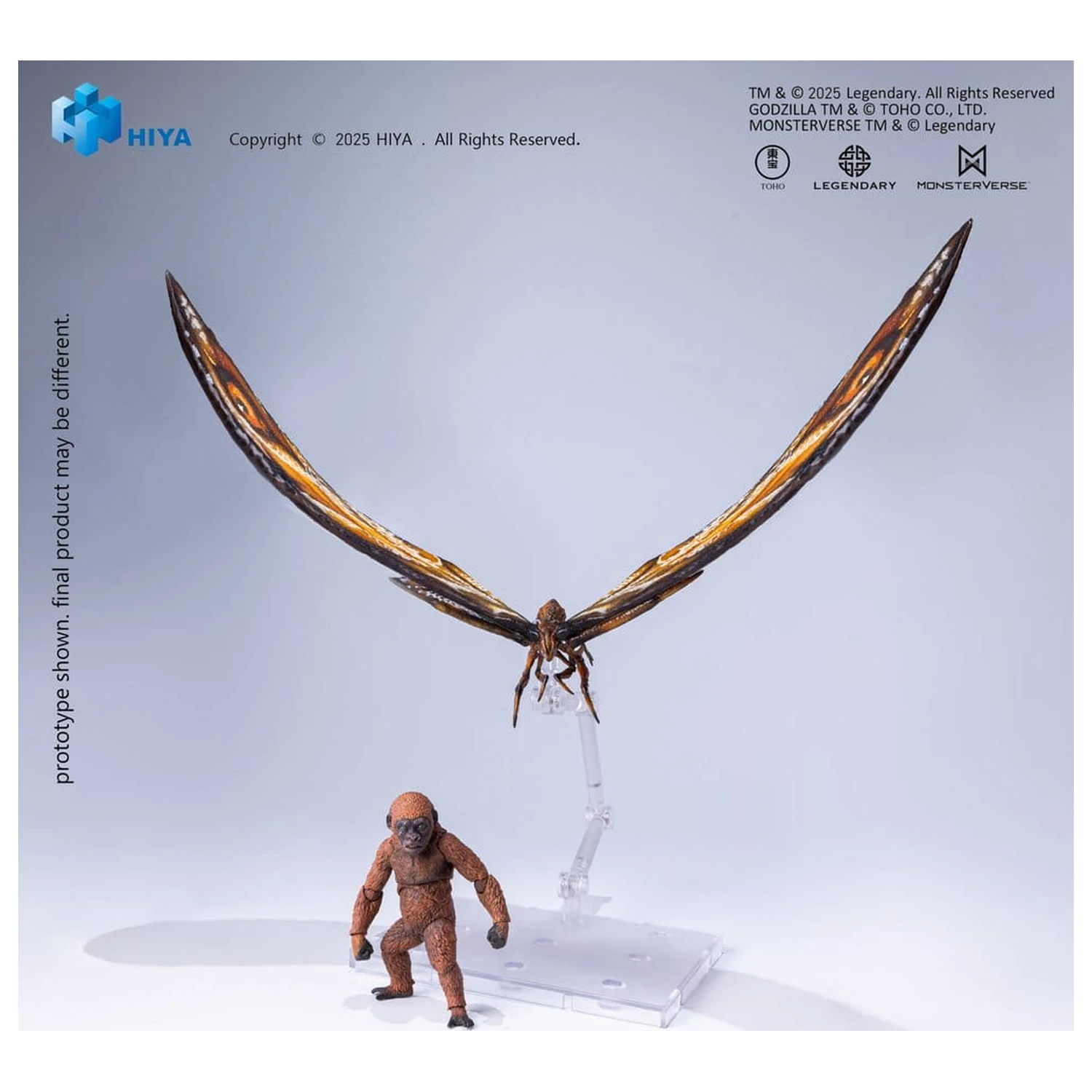 Godzilla x Kong: The New Empire Exquisite Basic Series Action Figure Mothra Premium Set  product photo