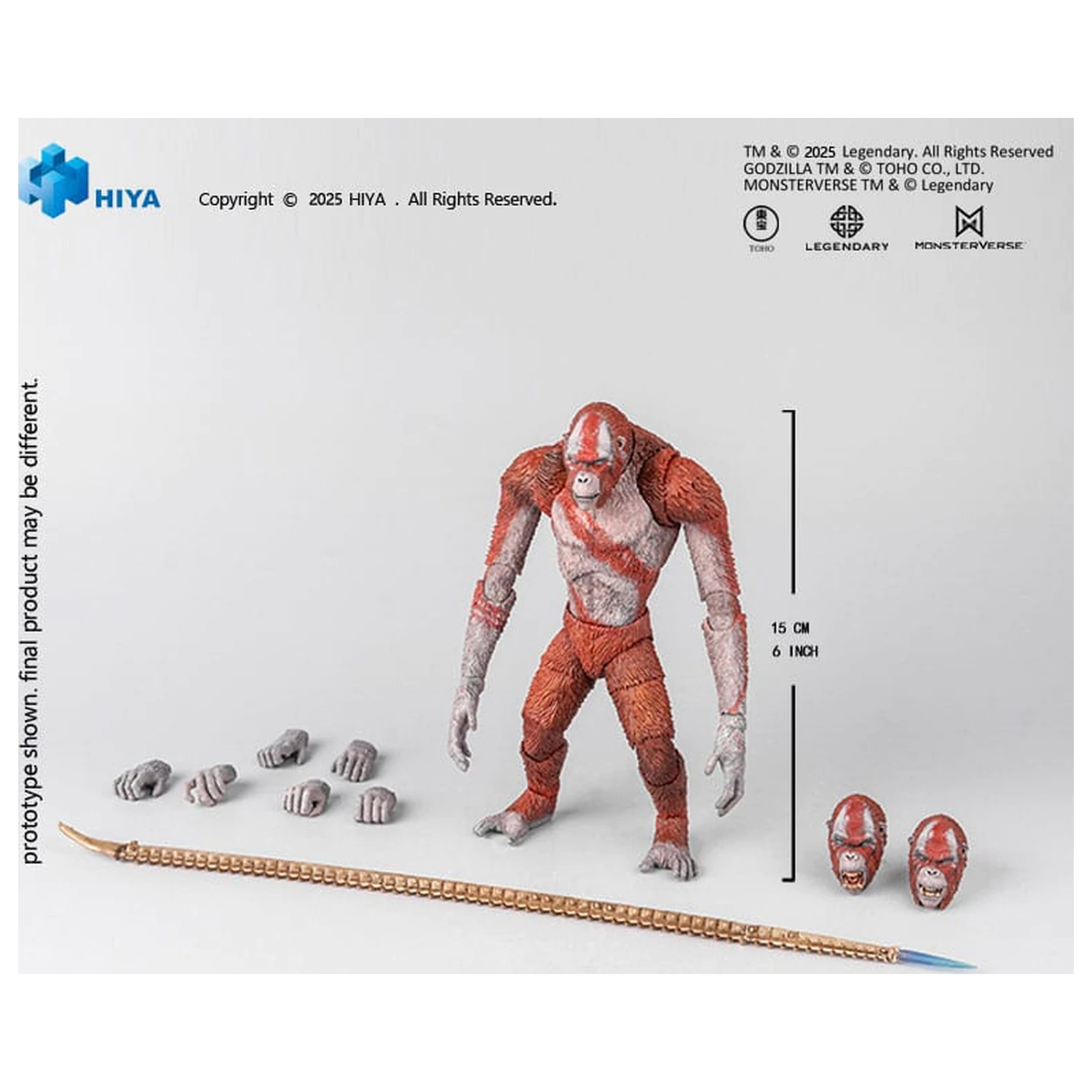 Godzilla x Kong The New Empire Exquisite Basic Action Figure Skar King 15 cm          product photo