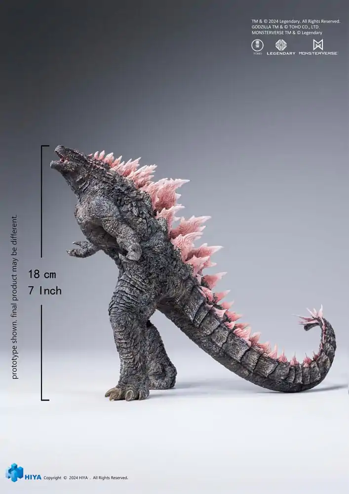 Godzilla x Kong: The New Empire Exquisite Stylist Action Figure Godzilla Evolved Ver. 18 cm termékfotó