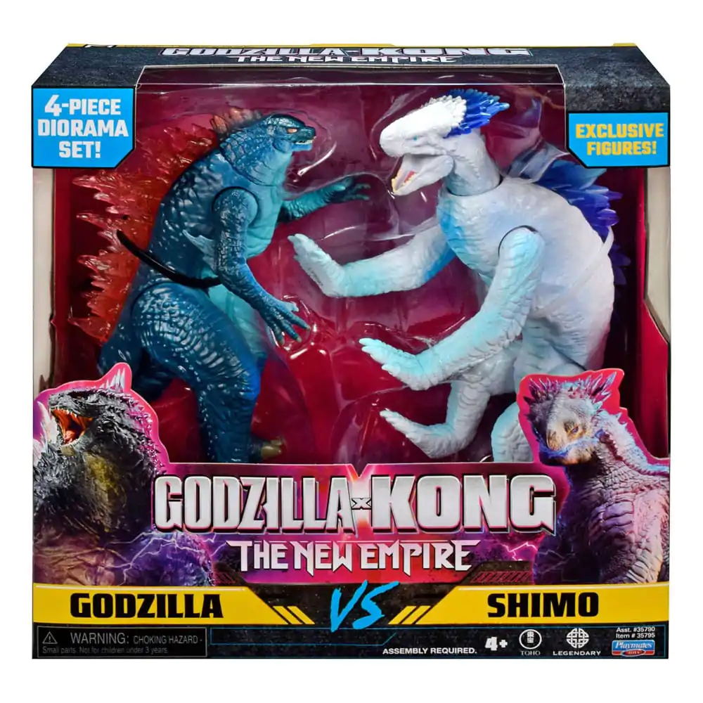 Godzilla x Kong: The New Empire Diorama 2-Pack Godzilla vs Shimo 15 cm product photo