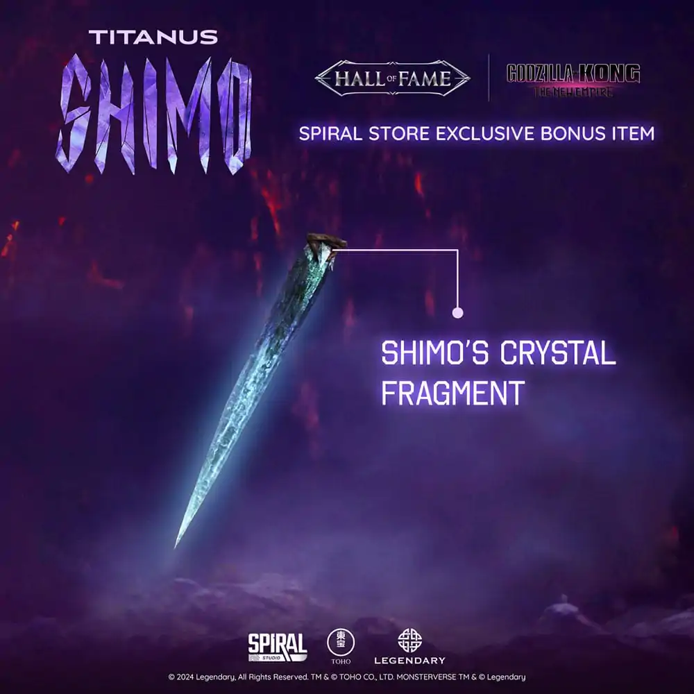 Godzilla x Kong: The New Empire Hall of Fame PVC Statue Titanus Shimo 29 cm product photo