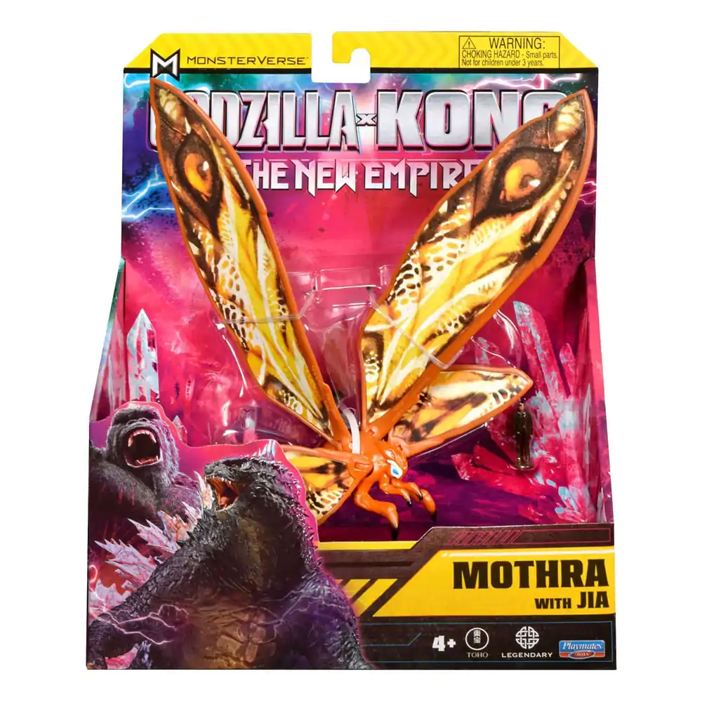 Godzilla x Kong: The New Empire Action Figure Mothra with Jiva 15 cm product photo