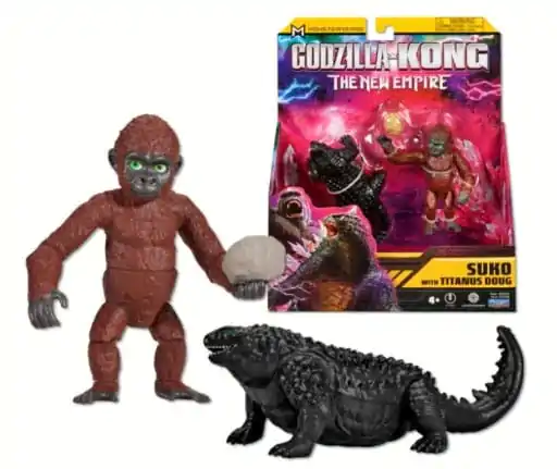 Godzilla x Kong: The New Empire - Suko with Titanus Doug Action Figure 15 cm product photo