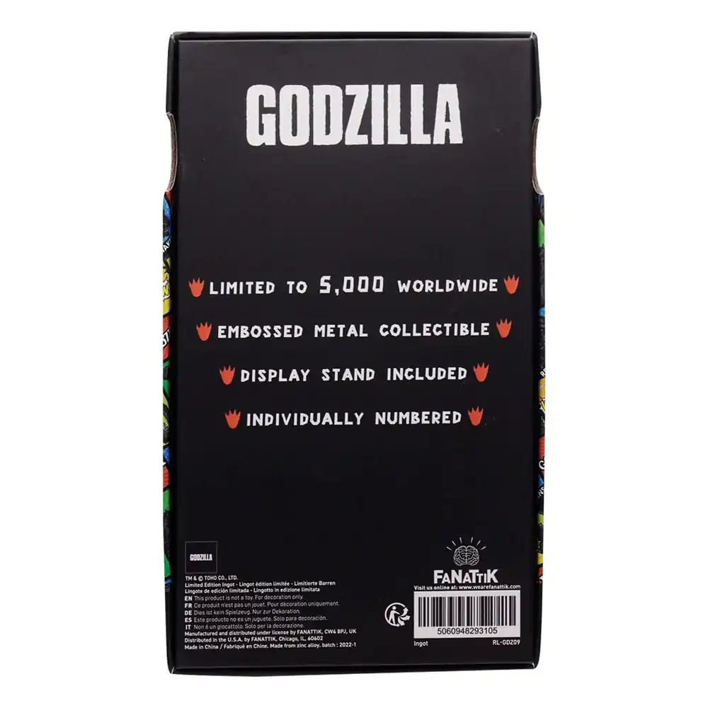 Godzilla XL Ingot Limited Edition termékfotó