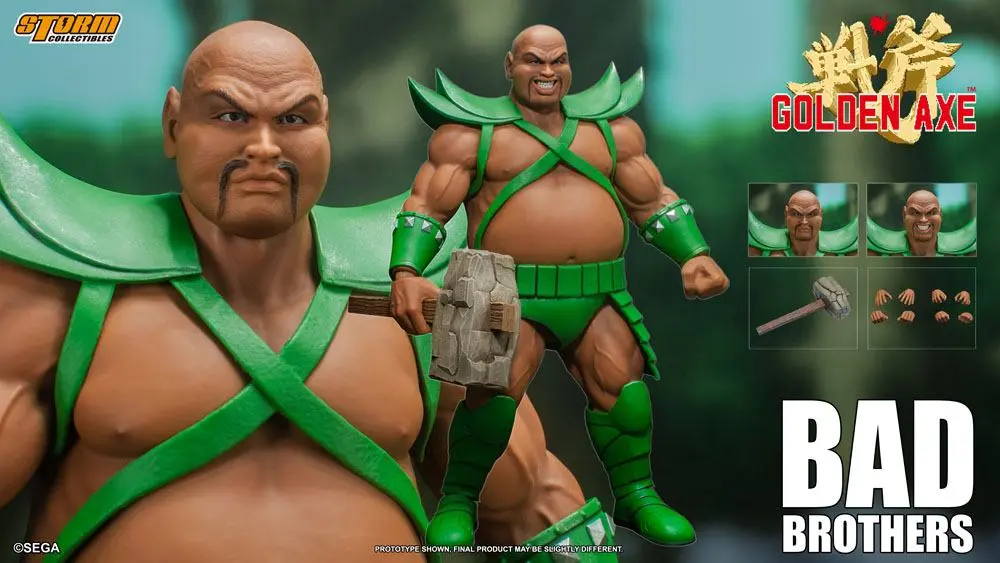 Golden Axe Action Figure 1/12 Bad Brothers 18 cm product photo
