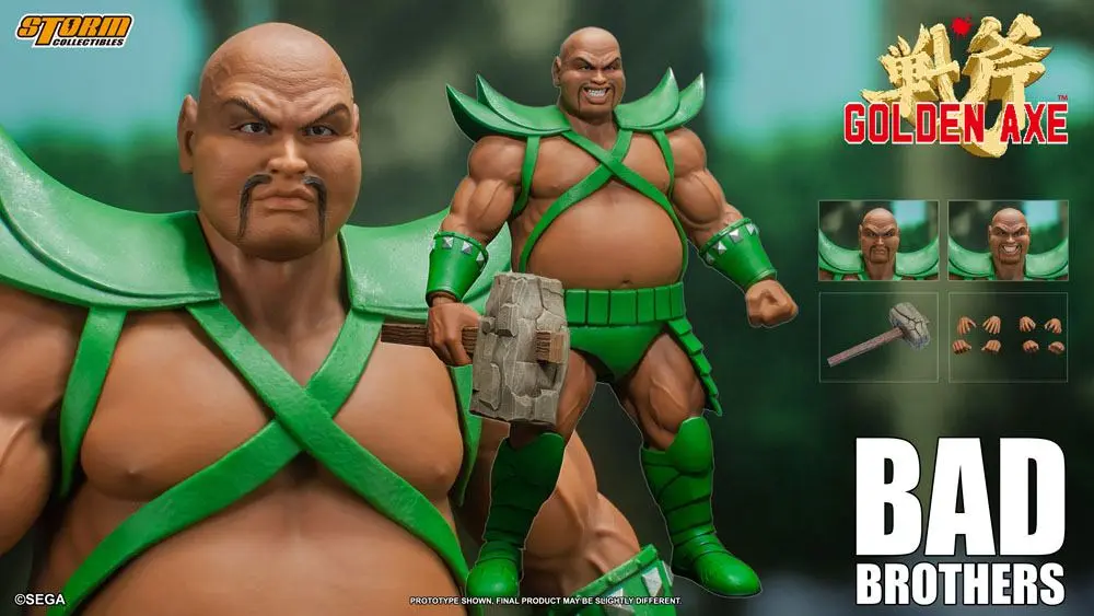 Golden Axe Action Figure 1/12 Bad Brothers 18 cm product photo