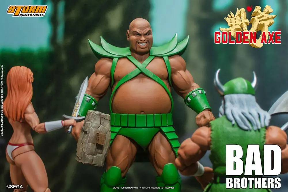 Golden Axe Action Figure 1/12 Bad Brothers 18 cm product photo