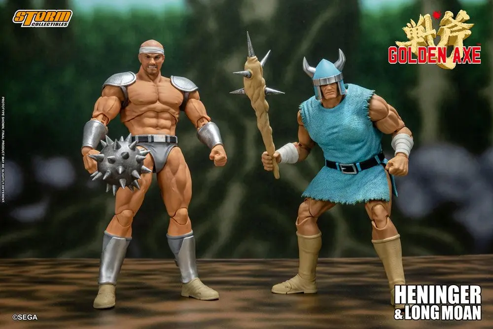 Golden Axe Action Figure 2-Pack 1/12 Heninger &amp; Long Moan 18 cm product photo